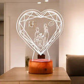 Light of Love Personalized LED Lamp